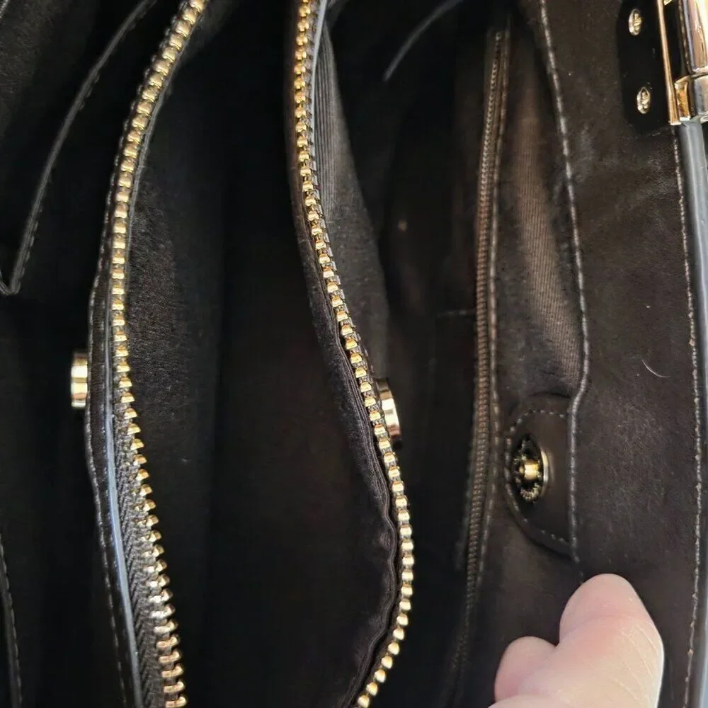 Coach Madison Mini Lexington Satchel in Ocelot Leopard Print